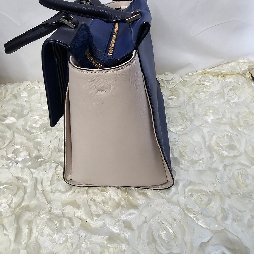 Kate spade New York Cameron Street Blakely Satchel Blue Black ivory - Picture 4 of 11